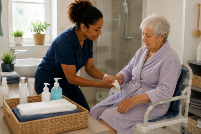 Infirmière pour toilette à domicile Infirmière pour toilette à domicile